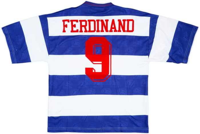 1994-95 QPR Home Shirt Ferdinand #9 - 8/10 - (L)