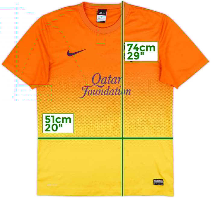 2012-13 Barcelona Basic Away Shirt - 4/10 - (M)