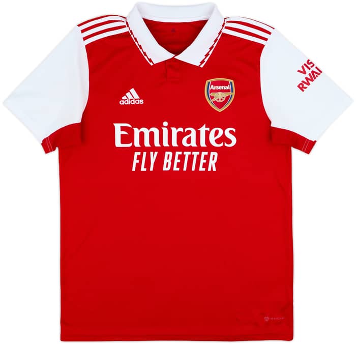 2022-23 Arsenal Home Shirt Odegaard #8 - 6/10 - (L)