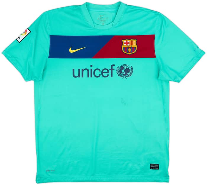 2010-11 Barcelona Away Shirt David Villa #7 - 6/10 - (XL)