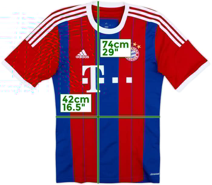 2014-15 Bayern Munich Home Shirt Lewandowski #9 - 5/10 - (M)
