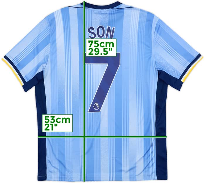 2024-25 Tottenham Away Shirt Son #7 - 7/10 - (L)