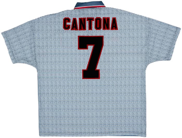1995-96 Manchester United Away Shirt Cantona #7 - 10/10 - (XXL)