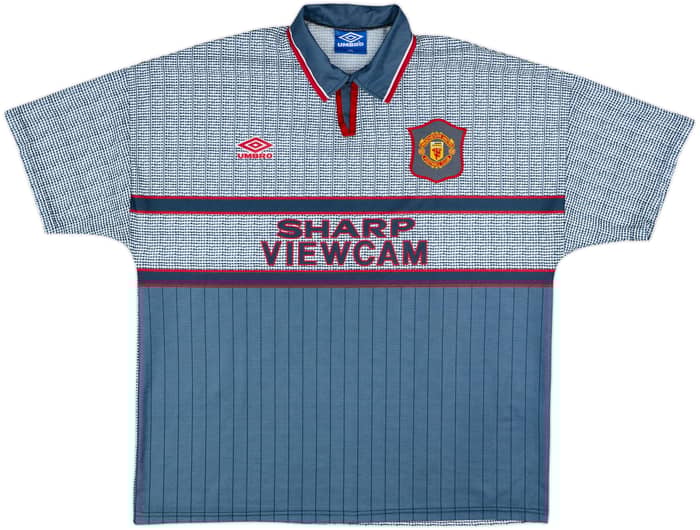 1995-96 Manchester United Away Shirt Cantona #7 - 10/10 - (XXL)