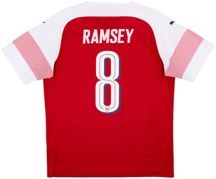 2018-19 Arsenal Home Shirt Ramsey #8 - 5/10 - (L)