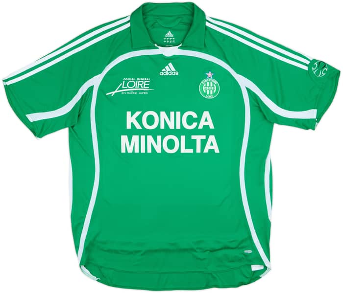 2006-07 Saint Etienne Home Shirt Perrin #24 - 8/10 - (XL)