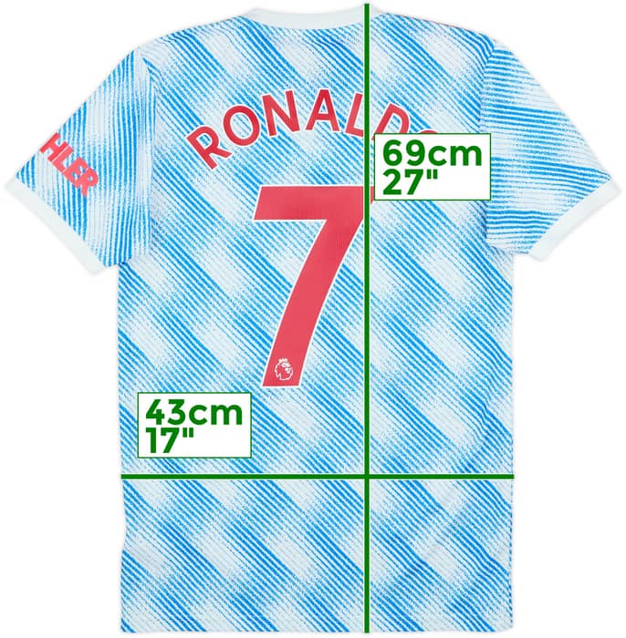 2021-22 Manchester United Away Shirt Ronaldo #7 - 5/10 - (XS)