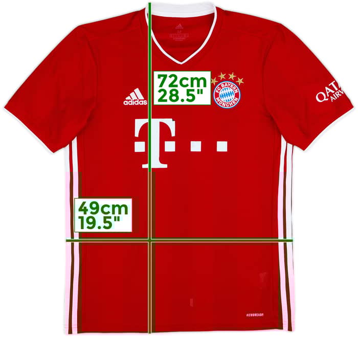 2020-21 Bayern Munich Home Shirt - 4/10 - (M)