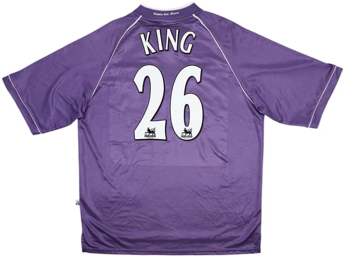 1998-99 Tottenham Away Shirt King #26 - 9/10 - (XL)