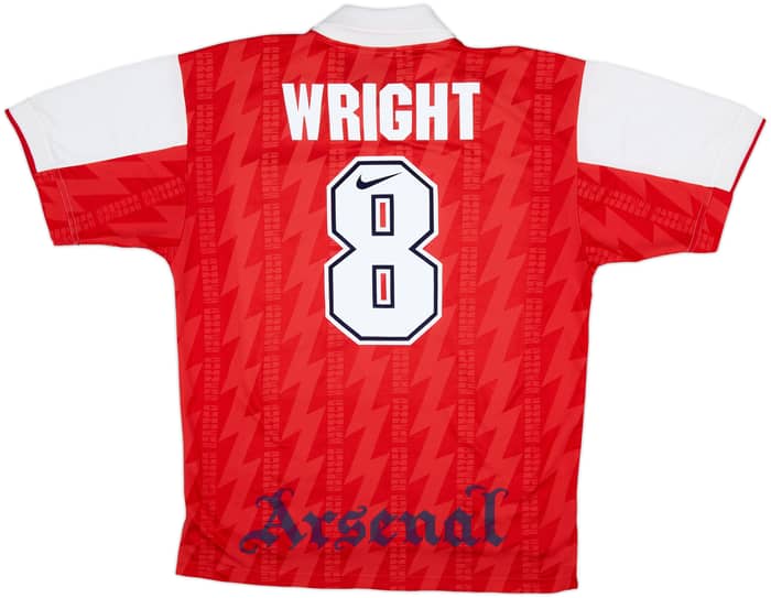 1994-96 Arsenal Home Shirt Wright #8 - 8/10 - (L)