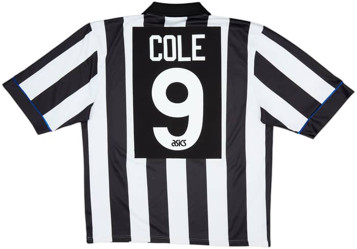 1993-95 Newcastle Home Shirt Cole #9 - 6/10 - (XL)
