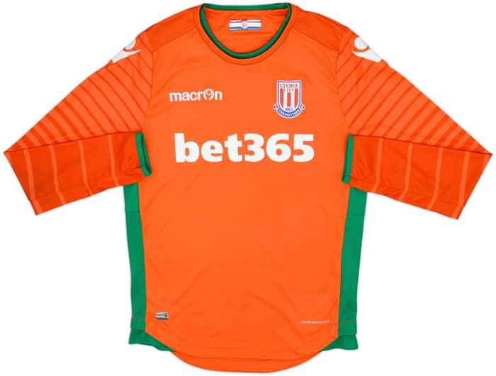 2016-17 Stoke City GK Shirt - 5/10 - (S)