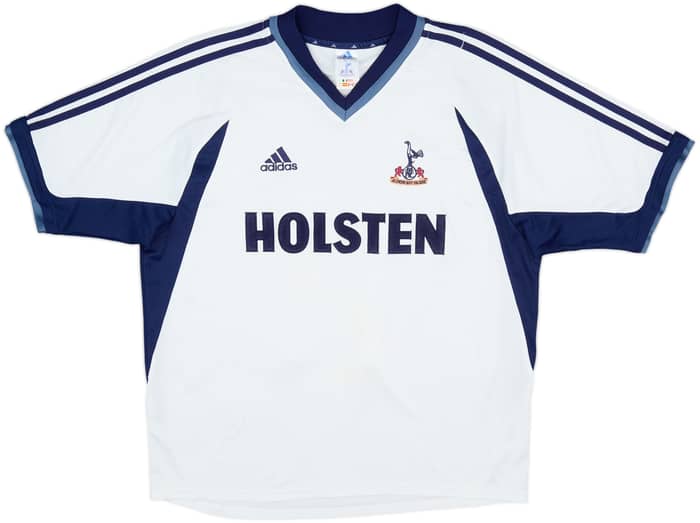 2001-02 Tottenham Home Shirt Sheringham #10 - 7/10 - (L)