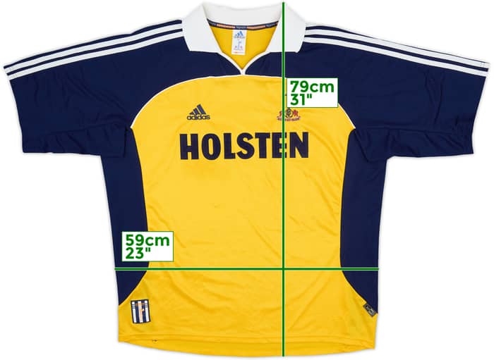 1999-01 Tottenham Away Shirt - 6/10 - (XL)