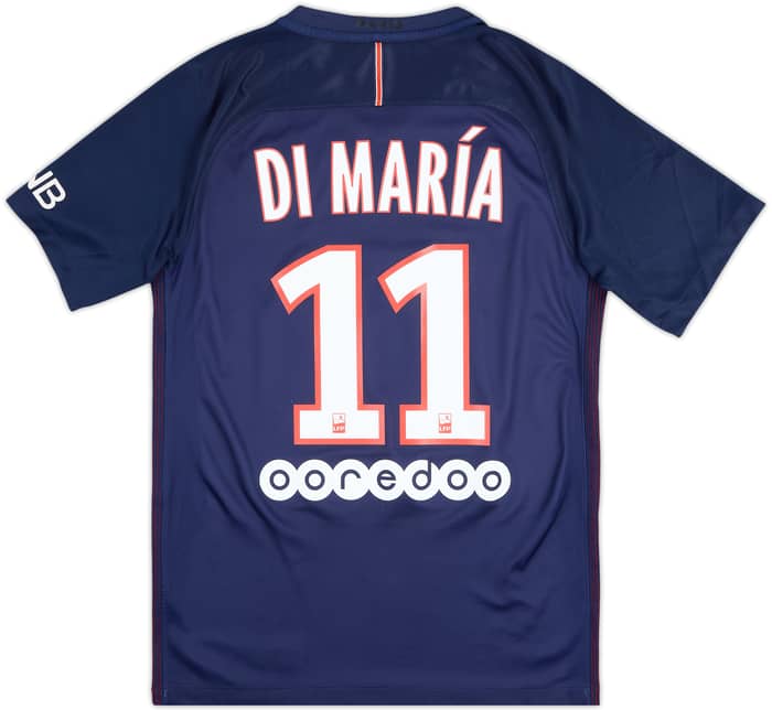 2016-17 Paris Saint-Germain Home Shirt DiMaria #11 - 8/10 - (S)