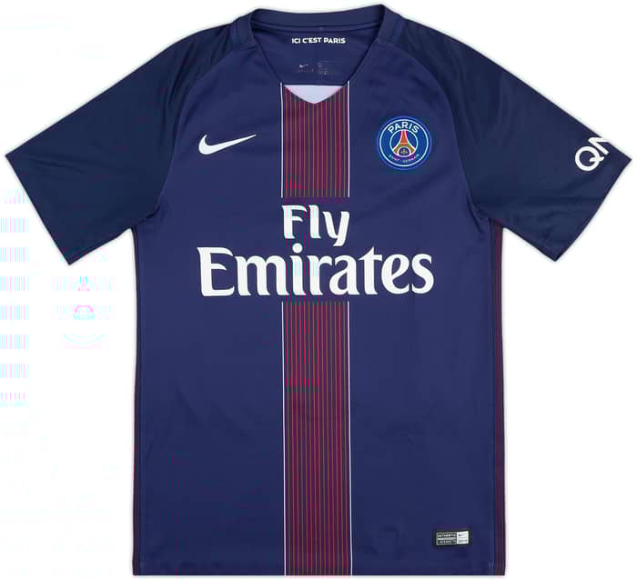 2016-17 Paris Saint-Germain Home Shirt DiMaria #11 - 8/10 - (S)