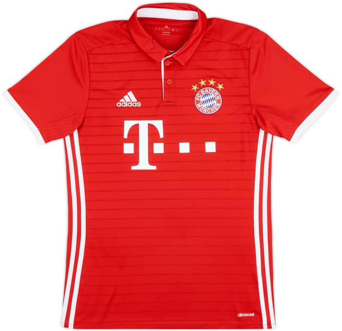 2016-17 Bayern Munich Home Shirt Lewandowski #9 - 9/10 - (S)