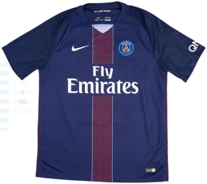2016-17 Paris Saint-Germain Home Shirt DiMaria #11 - 10/10 - (L)