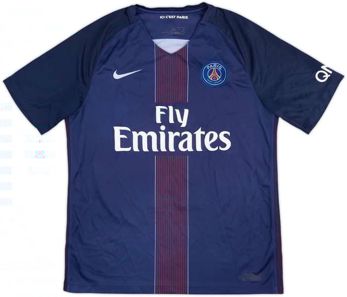 2016-17 Paris Saint-Germain Home Shirt DiMaria #11 - 7/10 - (L)