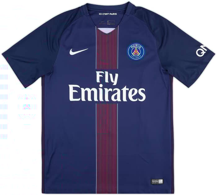 2016-17 Paris Saint-Germain Home Shirt DiMaria #11 - 8/10 - (M)