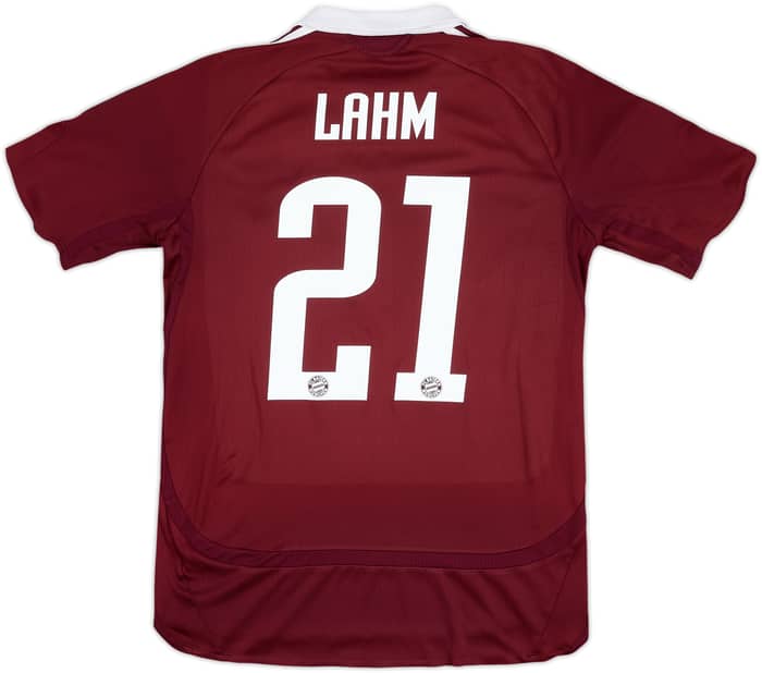 2006-07 Bayern Munich CL Shirt Lahm #21 - 6/10 - (S)
