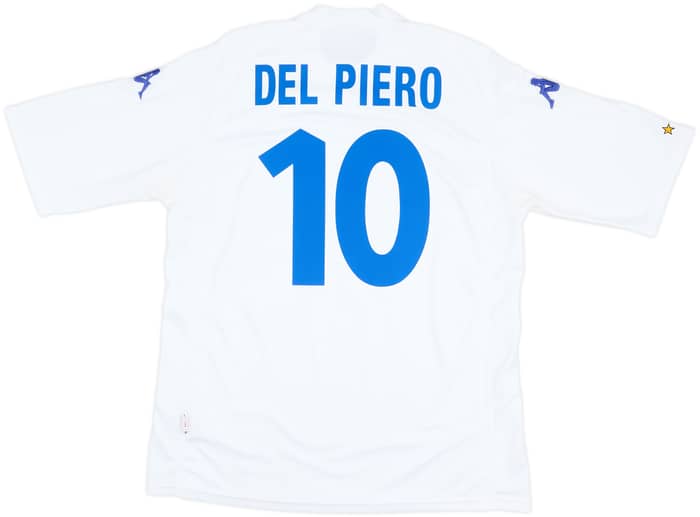 2000-01 Italy Away Shirt Del Piero #10 - 8/10 - (XL)