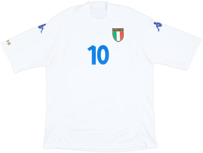 2000-01 Italy Away Shirt Del Piero #10 - 8/10 - (XL)