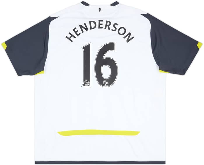 2009-10 Sunderland Away Shirt Henderson #16 - 9/10 - (3XL)