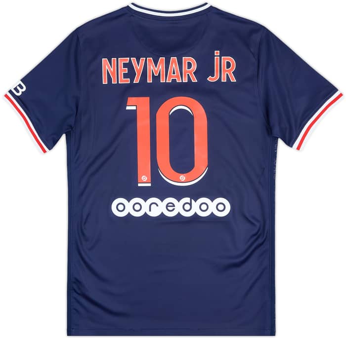 2020-21 Paris Saint-Germain Home Shirt NeymarJr #10 - 9/10 - (S)