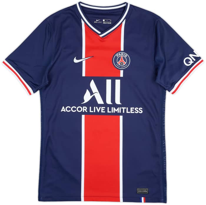 2020-21 Paris Saint-Germain Home Shirt NeymarJr #10 - 9/10 - (S)