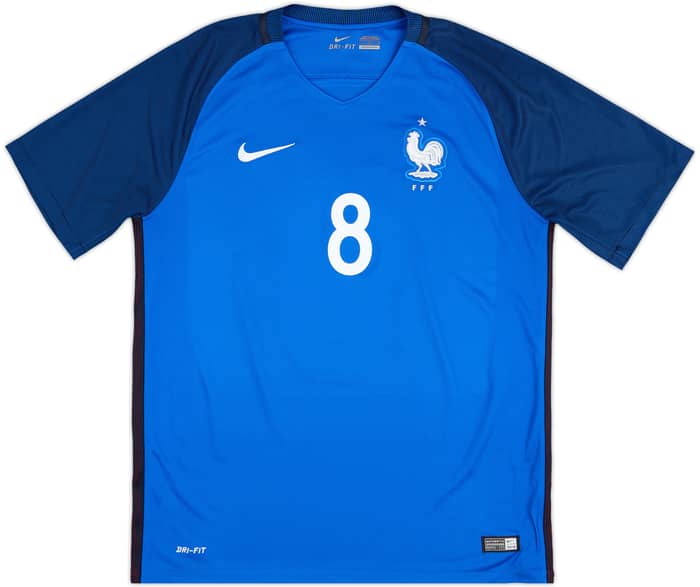 2016-17 France Home Shirt Payet #8 - 9/10 - (L)