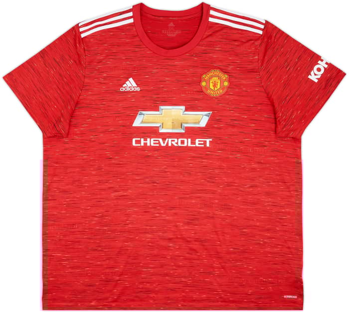 2020-21 Manchester United Home Shirt B.Fernandes #18 - 5/10 - (3XL)