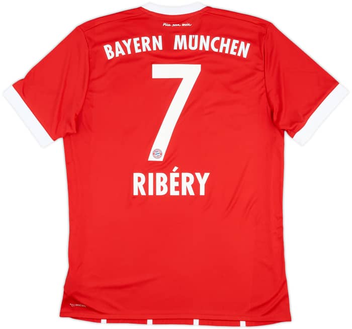 2017-18 Bayern Munich Home Shirt Ribery #7 - 10/10 - (M)