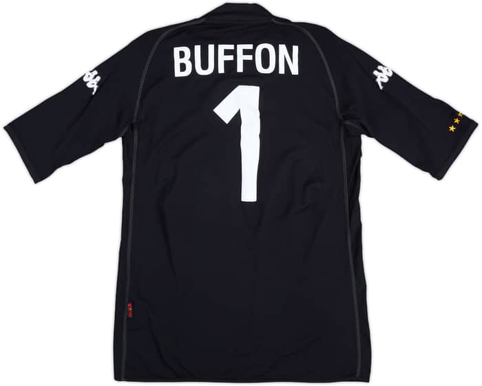 2002 Italy GK S/S Shirt Buffon #1 - 10/10 - (XL)