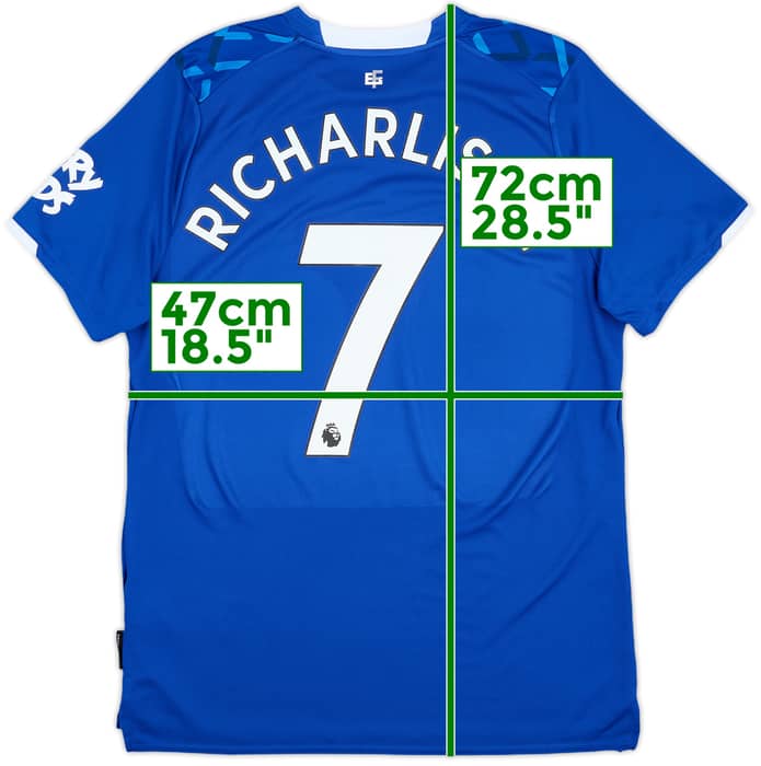 2019-20 Everton Home Shirt Richarlison #7 - 9/10 - (L)