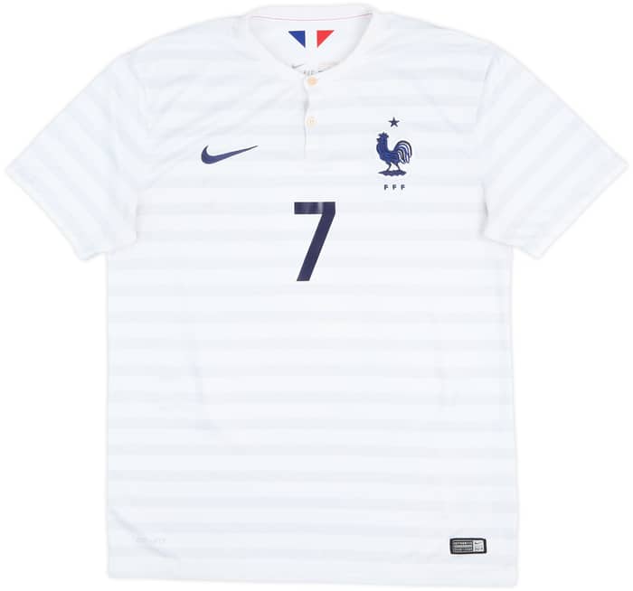 2014-15 France Away Shirt Ribery #7 - 8/10 - (M)