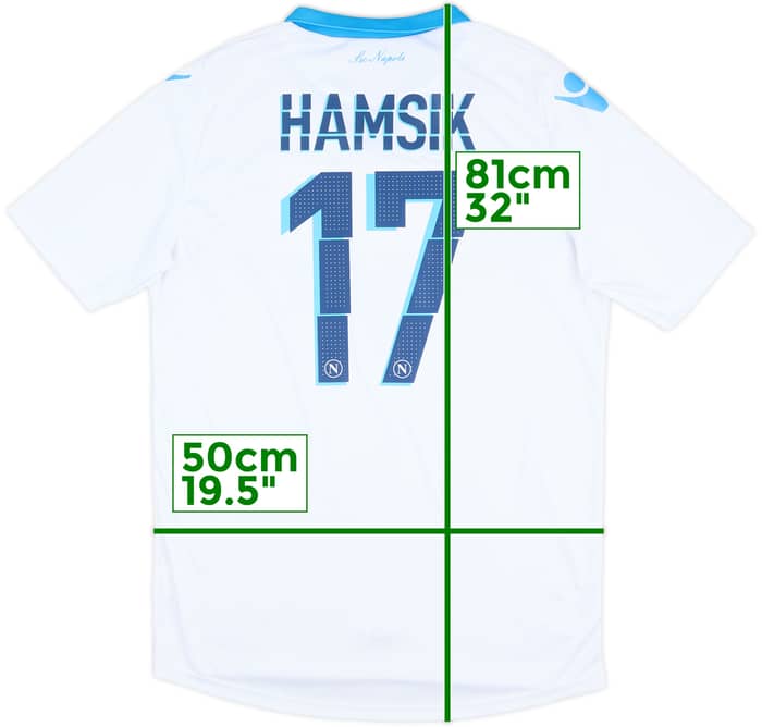 2014-15 Napoli Third Shirt Hamsik #17 - 10/10 - (XL)