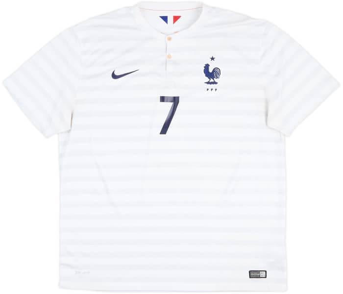 2014-15 France Away Shirt Ribery #7 - 8/10 - (XL)