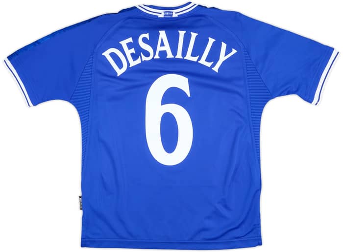 1999-01 Chelsea Home Shirt Desailly #6 - 10/10 - (XL.Boys)