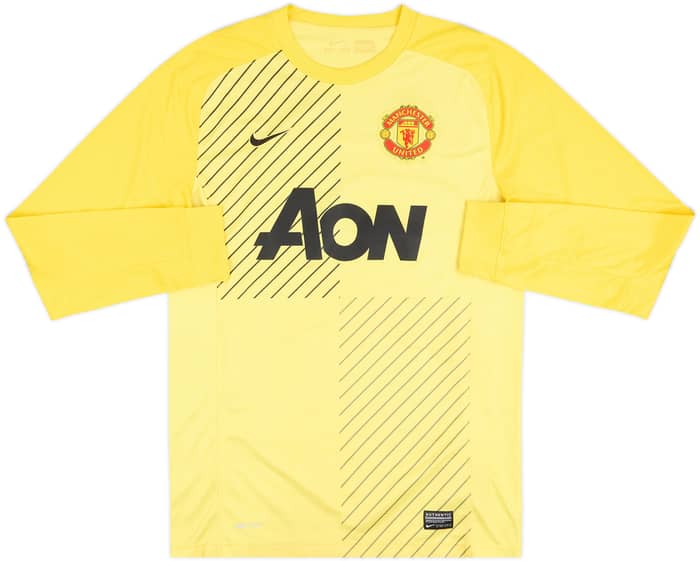 2013-14 Manchester United GK Shirt De Gea #1 - 8/10 - (S)