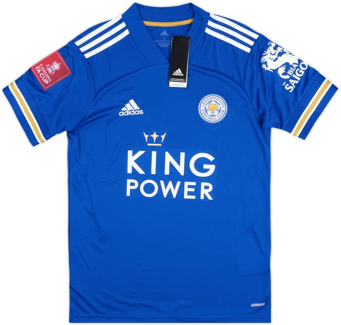 2020-21 Leicester Home Shirt Vardy #9 (S)