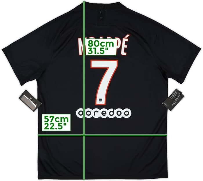 2019-20 Paris Saint-Germain Fourth Shirt Mbappe #7 (XL)