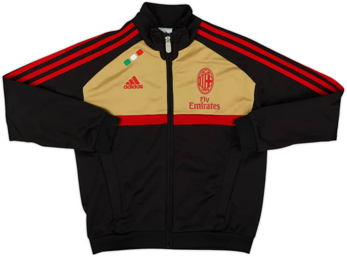 2011-12 AC Milan adidas Track Jacket - 9/10 - (S.Boys)