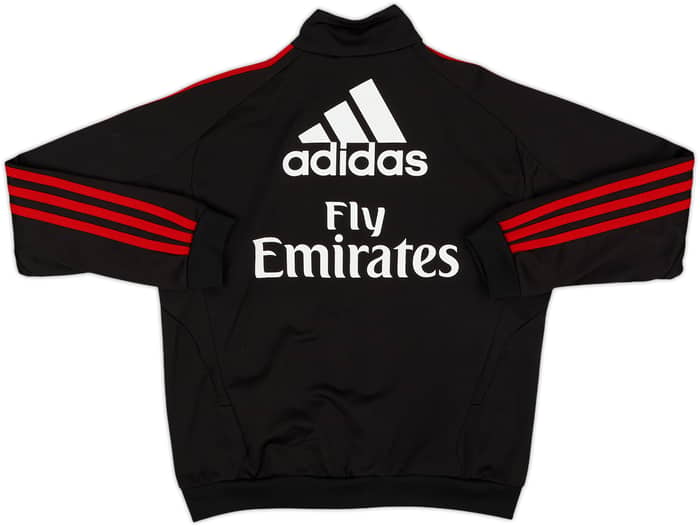 2011-12 AC Milan adidas Track Jacket - 9/10 - (S.Boys)