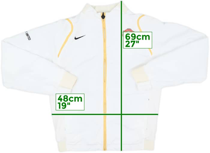 2006-07 Manchester United Nike Track Jacket - 9/10 - (M)