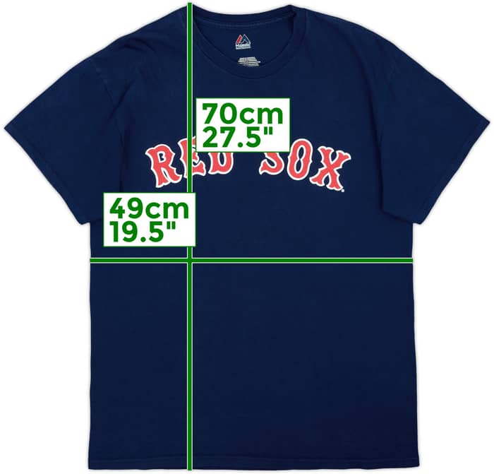 2013 Boston Red Sox Uehara #19 Majestic Tee - 8/10 - (M)