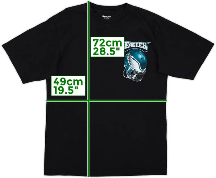 2010 Philadelphia Eagles Reebok Graphic Tee - 6/10 - (M)