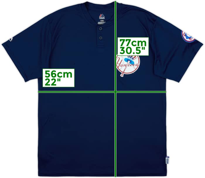 2014 New York Yankees #11 Majestic Training Tee - 6/10 - (L)