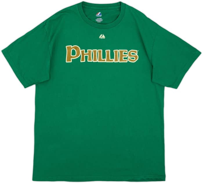 2011 Philadelphia Phillies Lee #33 Majestic Tee - 8/10 - (L)