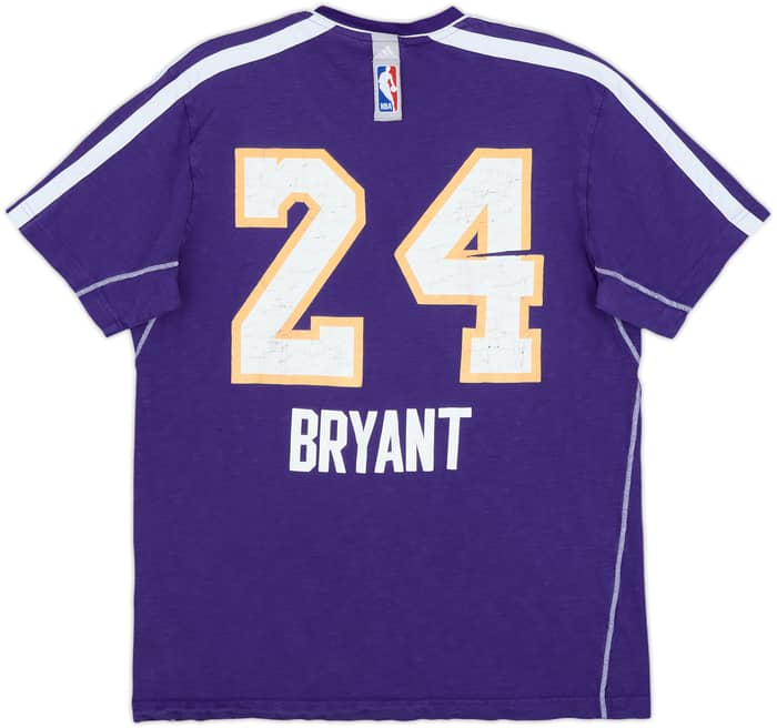 2012-13 LA Lakers Bryant #24 adidas Tee - 5/10 - (M)